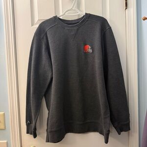 Cleveland Browns Sweatshirt Antigua Sweater Size XL Dark Grey NFL